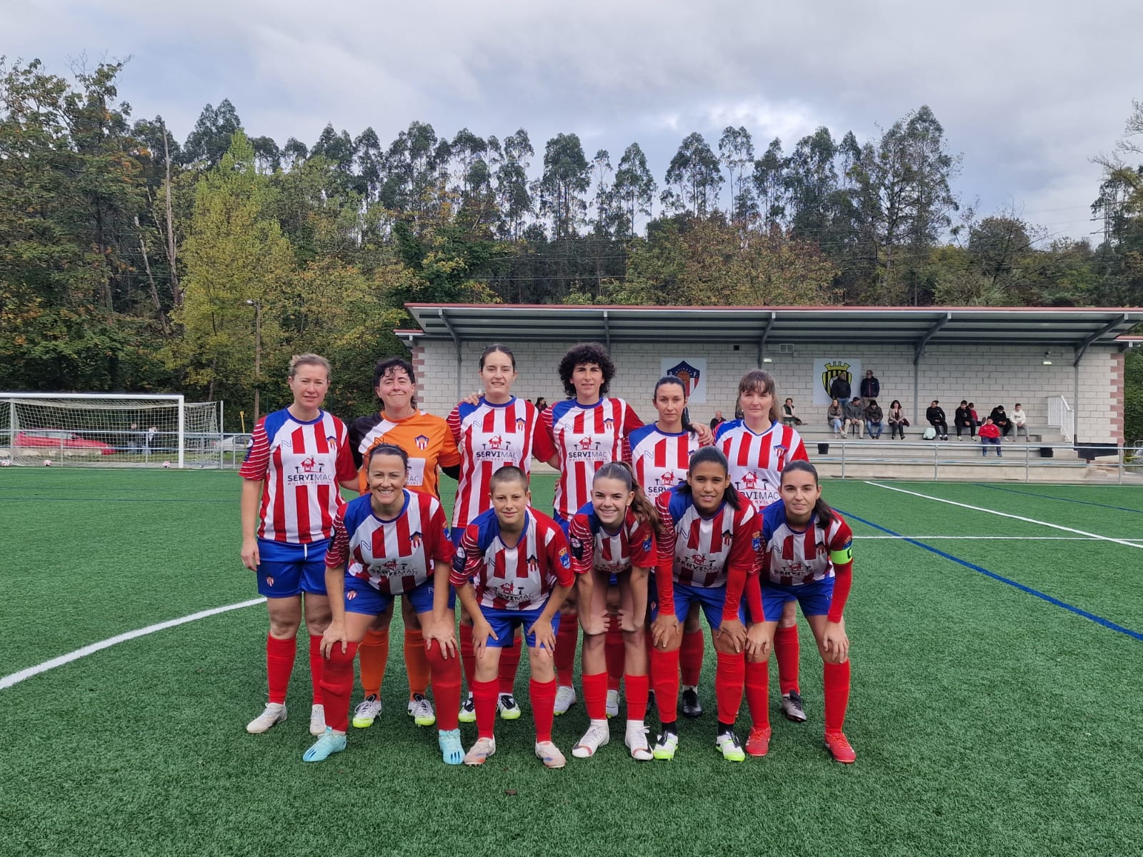 Equipo femenino de la Deportiva Piloñesa
